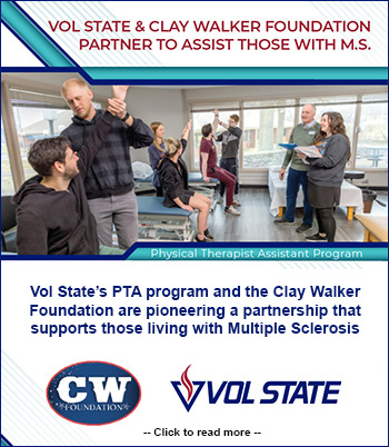Promotional image for the new Vol СƵ and Clay Walker Foundation partnership