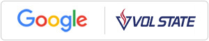 Google corporate logo and Vol 小猪视频官网 logo, in color