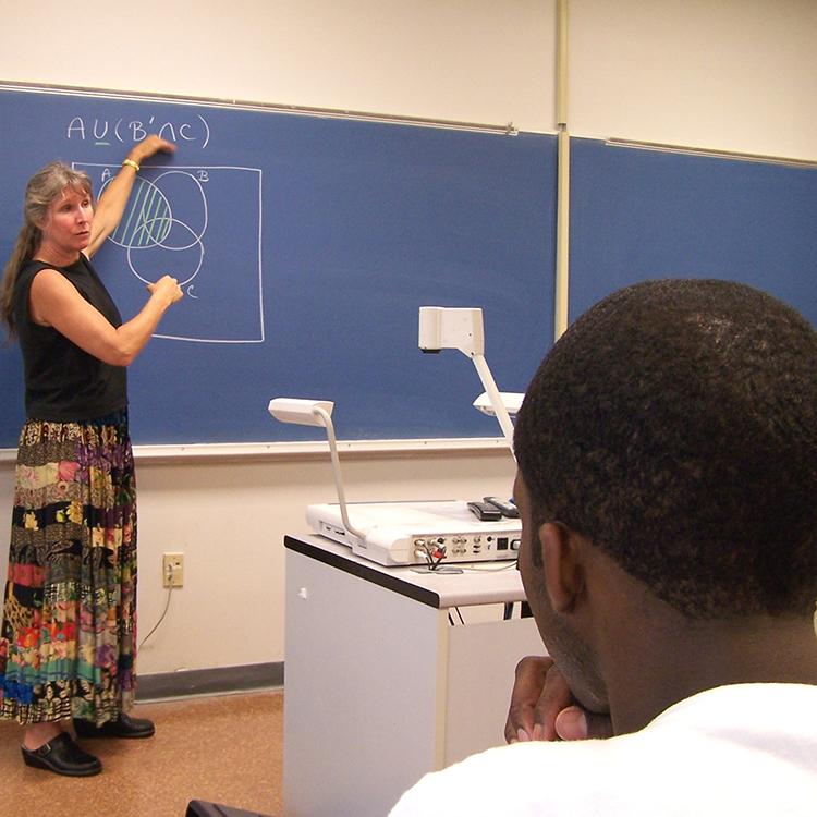 student teaching math